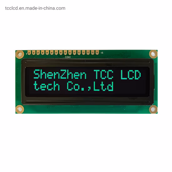 RoHS Square Winstar 1602 OLED-экран Параллельный или последовательный интерфейс Mpu Символьный OLED-дисплей 16X2