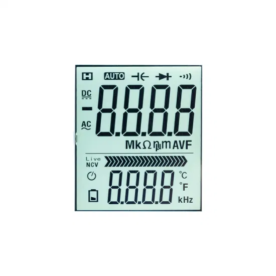 Пользовательский отрицательный пропускающий сегментный ЖК-дисплей Tn Htn Stn FSTN для дисплея термометра лба
